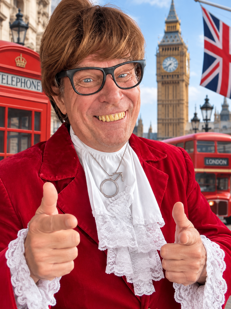 Austin Powers Lookalike