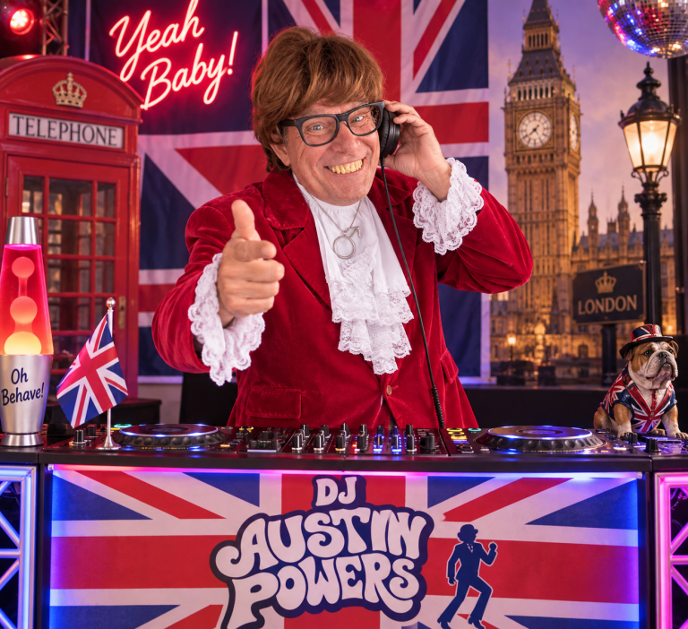 DJ Bill as Austin Powers