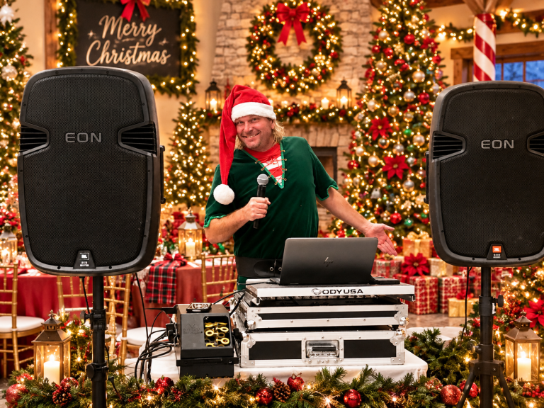 DJ Bill as Yummy the Elf