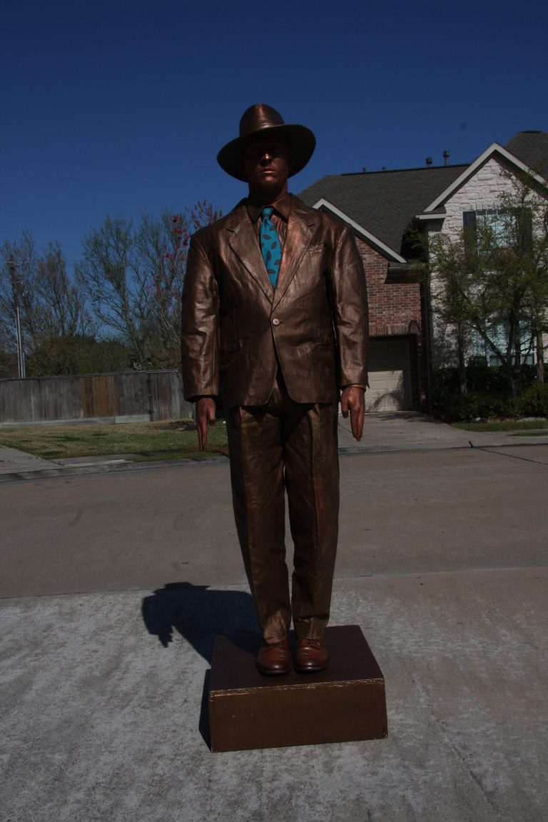 Blue Tie Bronze